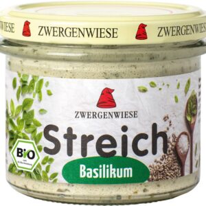 PASTA SŁONECZNIKOWA Z BAZYLIĄ BEZGLUTENOWA BIO 180 g - ZWERGENWIESE
