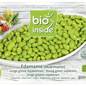 SOJA EDAMAME ŁUSKANA MROŻONA BEZGLUTENOWA BIO 300 g - BIO INSIDE
