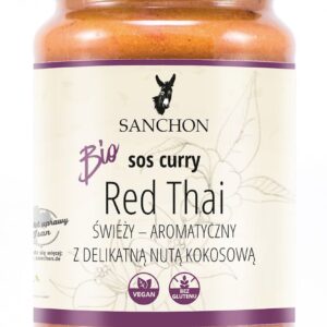 SOS CURRY RED THAI BEZGLUTENOWY BIO 340 g - SANCHON
