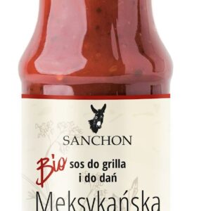 SOS MEKSYKAŃSKA SALSA BEZGLUTENOWY BIO 210 ml - SANCHON