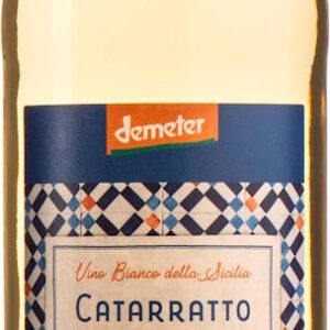 WINO BIAŁE WYTRAWNE CATARRATTO DEMETER BIO 0,75 L (WŁOCHY) - PONTISSIMO