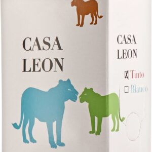 WINO CZERWONE WYTRAWNE BIO 3 L (HISZPANIA) - CASA LEON