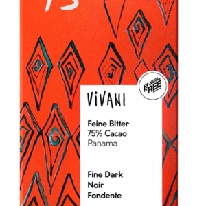 CZEKOLADA GORZKA 75 % BIO 80 g - VIVANI