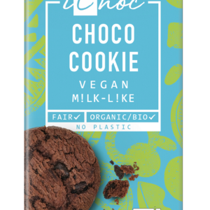 TABLICZKA KAKAOWA Z KAWAŁKAMI CIASTEK KAKAOWYCH FAIR TRADE BIO 80 g - ICHOC (VIVANI)