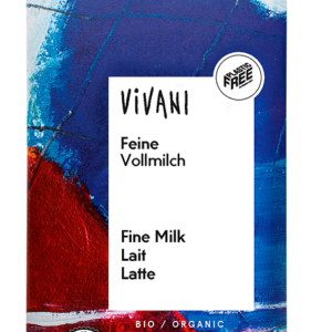 CZEKOLADA MLECZNA BIO 80 g - VIVANI