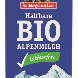MLEKO ALPEJSKIE UHT O OBNIŻONEJ ZAWARTOŚCI LAKTOZY (min. 1,5 % TŁUSZCZU) BIO 1 L - BERCHTESGADENER LAND