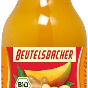 SHOT NA ODPORNOŚĆ JABŁKO - MANGO - IMBIR - KURKUMA BIO 200 ml - BEUTELSBACHER