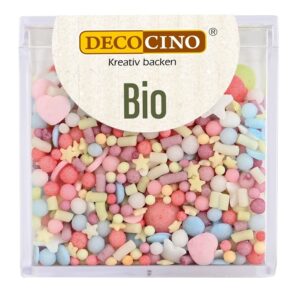 POSYPKA CUKROWA KOLOROWE PARTY MIX BIO 60 g - DECOCINO  (PRODUKT SEZONOWY)