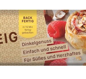 CIASTO FRANCUSKIE ORKISZOWE BIO 270 g - DONAU STRUDEL (KORNELIA)