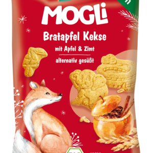 CIASTKA O SMAKU PIECZONEGO JABŁKA Z CYNAMONEM DEMETER BIO 50 g - MOGLI (PRODUKT SEZONOWY)
