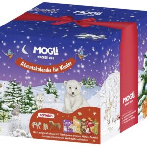 KALENDARZ ADWENTOWY PRZEKĄSKI DLA DZIECI BIO 1,5 kg - MOGLI (PRODUKT SEZONOWY)