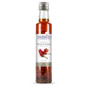 OLEJ DO PIZZY I MAKARONU Z OLIWĄ, POMIDORAMI I CHILI BIO 250 ml - BIO PLANETE