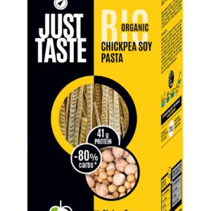 MAKARON PROTEINOWY (Z SOI I CIECIERZYCY) SPAGHETTI BEZGLUTENOWY BIO 250 g - JUST TASTE