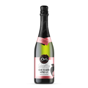 NAPÓJ BEZALKOHOLOWY RABARBAROWO - ŚWIERKOWY MUSUJĄCY BIO 750 ml - OUN