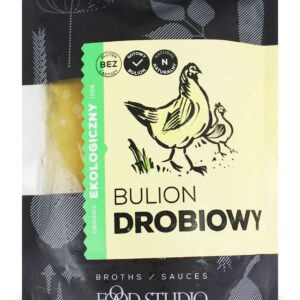 BULION DROBIOWY W PŁYNIE BEZGLUTENOWY BIO 350 ml - FOOD STUDIO