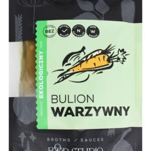 BULION WARZYWNY W PŁYNIE BEZGLUTENOWY BIO 350 ml - FOOD STUDIO