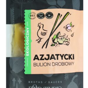 BULION DROBIOWY AZJATYCKI W PŁYNIE BEZGLUTENOWY BIO 350 ml - FOOD STUDIO
