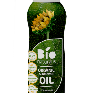 OLEJ SŁONECZNIKOWY (SPRAY) DO GOTOWANIA I SMAŻENIA TŁOCZONY NA ZIMNO BIO 200 ml - EKKO (BIONATURALIS)