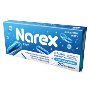 PROBIOTYK NARINE 20 KAPSUŁEK - NAREX