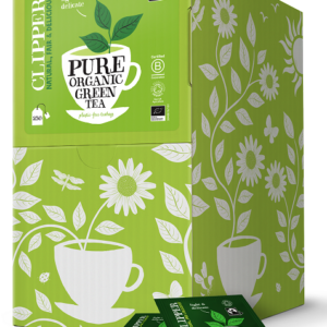 HERBATA ZIELONA FAIR TRADE BIO (250 x 2,0 g) 500 g - CLIPPER