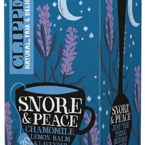 HERBATKA Z MELISĄ I LAWENDĄ (SNORE & PEACE) BIO (20 x 1,5 g) 30 g - CLIPPER