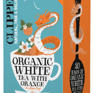 HERBATA BIAŁA POMARAŃCZOWA BIO (20 x 1,7 g) 34 g - CLIPPER