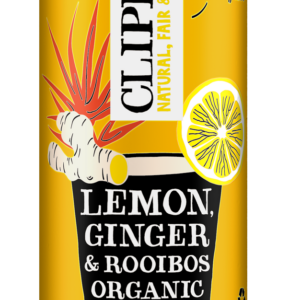 NAPÓJ OWOCOWY Z ROOIBOS O SMAKU IMBIR - CYTRYNA BIO 250 ml - CLIPPER