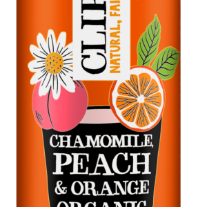 NAPÓJ OWOCOWY O SMAKU RUMIANEK - POMARAŃCZA - BRZOSKWINIA BIO 250 ml - CLIPPER