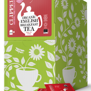 HERBATA CZARNA ENGLISH BREAKFAST FAIR TRADE BIO (250 x 2,2 g) 550 g - CLIPPER