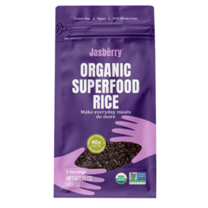 RYŻ JASBERRY PEŁNOZIARNISTY BEZGLUTENOWY BIO 426 g - JASBERRY