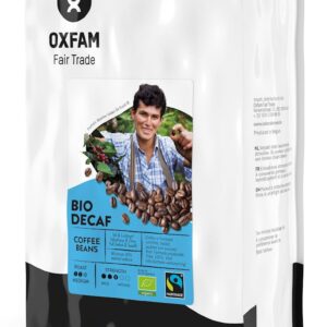 KAWA ZIARNISTA BEZKOFEINOWA ARABICA/ROBUSTA FAIR TRADE BIO 1 kg - OXFAM