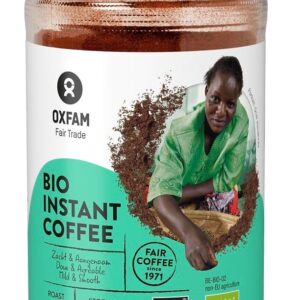KAWA ROZPUSZCZALNA ARABICA/ROBUSTA TANZANIA FAIR TRADE BIO 100 g - OXFAM
