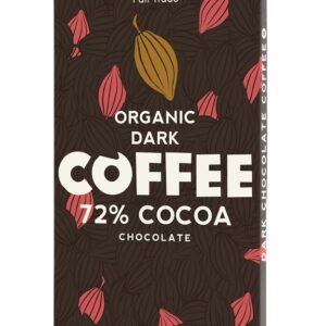 CZEKOLADA GORZKA Z ZIARNAMI KAWY FAIR TRADE BIO 100 g - OXFAM