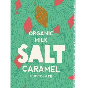 CZEKOLADA MLECZNA ZE SŁONYM KARMELEM FAIR TRADE BIO 100 g - OXFAM