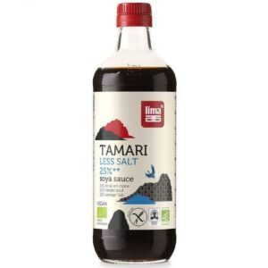 SOS SOJOWY TAMARI 25 % MNIEJ SOLI BEZGLUTENOWY BIO 500 ml - LIMA