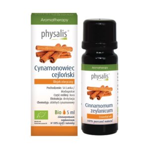 OLEJEK ETERYCZNY CYNAMONOWIEC CEJLOŃSKI BIO 5 ml - PHYSALIS
