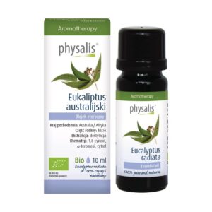 OLEJEK ETERYCZNY EUKALIPTUS AUSTRALIJSKI BIO 10 ml - PHYSALIS