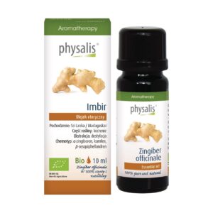 OLEJEK ETERYCZNY IMBIR BIO 10 ml - PHYSALIS