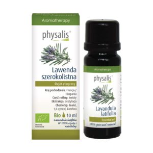 OLEJEK ETERYCZNY LAWENDA SZEROKOLISTNA BIO 10 ml - PHYSALIS
