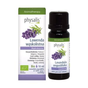OLEJEK ETERYCZNY LAWENDA WĄSKOLISTNA BIO 10 ml - PHYSALIS