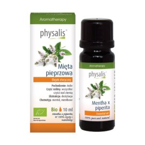 OLEJEK ETERYCZNY MIĘTA PIEPRZOWA BIO 10 ml - PHYSALIS