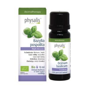 OLEJEK ETERYCZNY BAZYLIA POSPOLITA BIO 10 ml - PHYSALIS