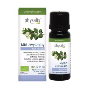OLEJEK ETERYCZNY MIRT ZWYCZAJNY BIO 10 ml - PHYSALIS