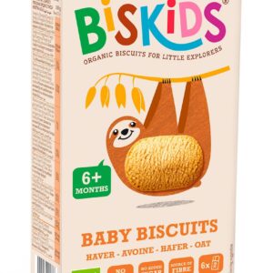 CIASTECZKA OWSIANE OD 6 MIESIĄCA BIO 120 g - BISKIDS