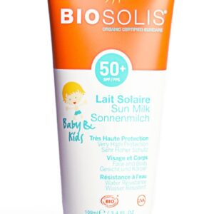 MLECZKO PRZECIWSŁONECZNE DLA DZIECI SPF 50+ ECO 100 ml - BIOSOLIS (PRODUKT SEZONOWY)