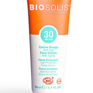 KREM PRZECIWSŁONECZNY DO TWARZY PRZECIWZMARSZCZKOWY SPF 30 ECO 50 ml - BIOSOLIS (PRODUKT SEZONOWY)