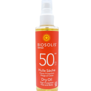 SUCHY OLEJEK PRZECIWSŁONECZNY DO CIAŁA SPF 50 150 ml - BIOSOLIS (SENSE) (PRODUKT SEZONOWY)