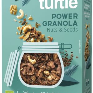 GRANOLA ORZECHY - NASIONA BEZGLUTENOWA BIO 350 g - TURTLE