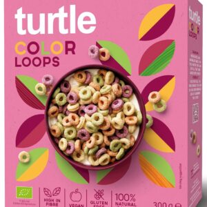 KÓŁKA ZBOŻOWE KOLOROWE BEZGLUTENOWE BIO 300 g - TURTLE