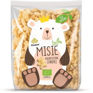 CHRUPKI KUKURYDZIANE MISIE BIO 80 g - GRANEX
